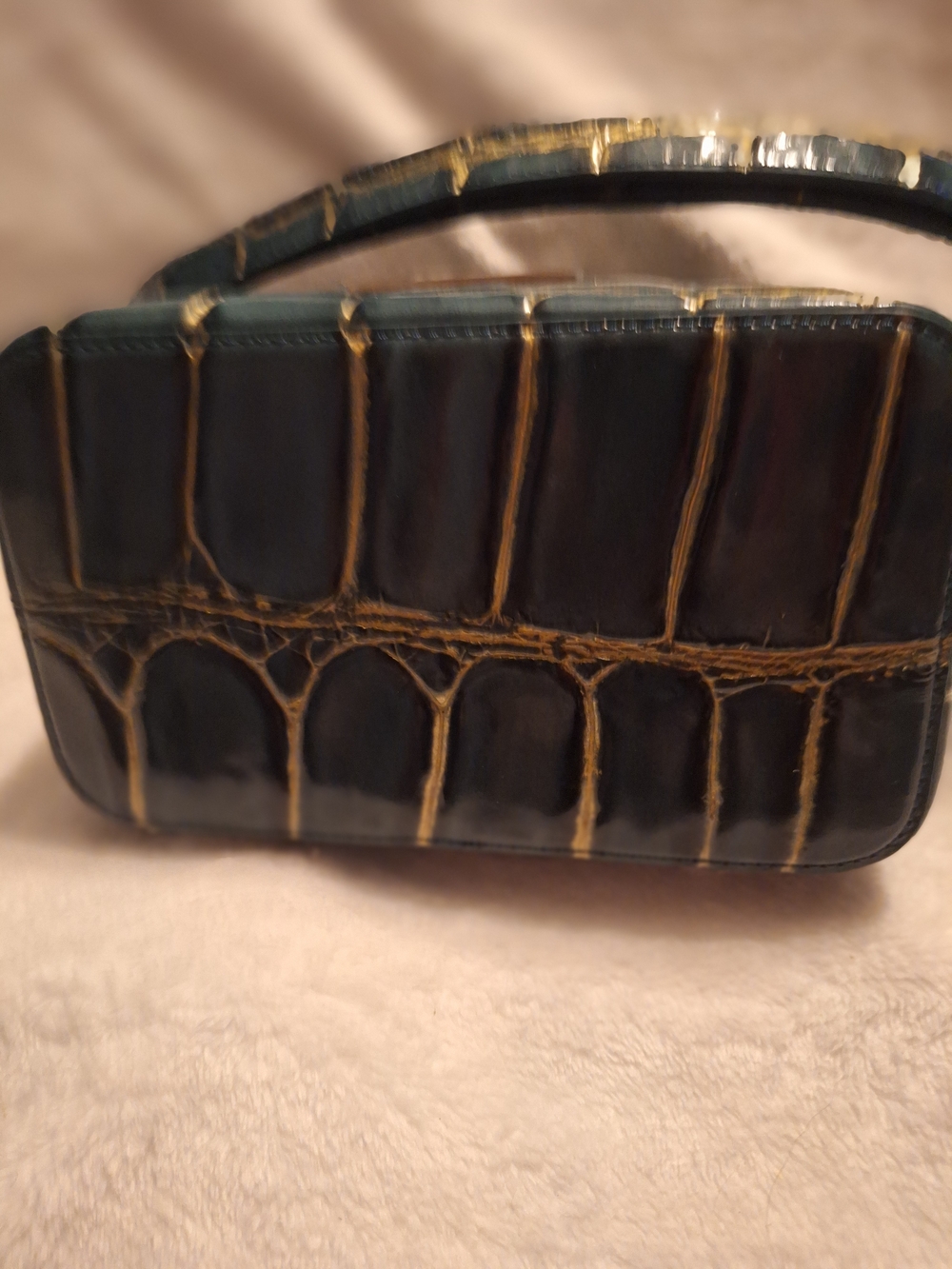 Brahmin Mod Mini Amelia In Mystic Green Nerina Crossbody - Picture 7 of 9